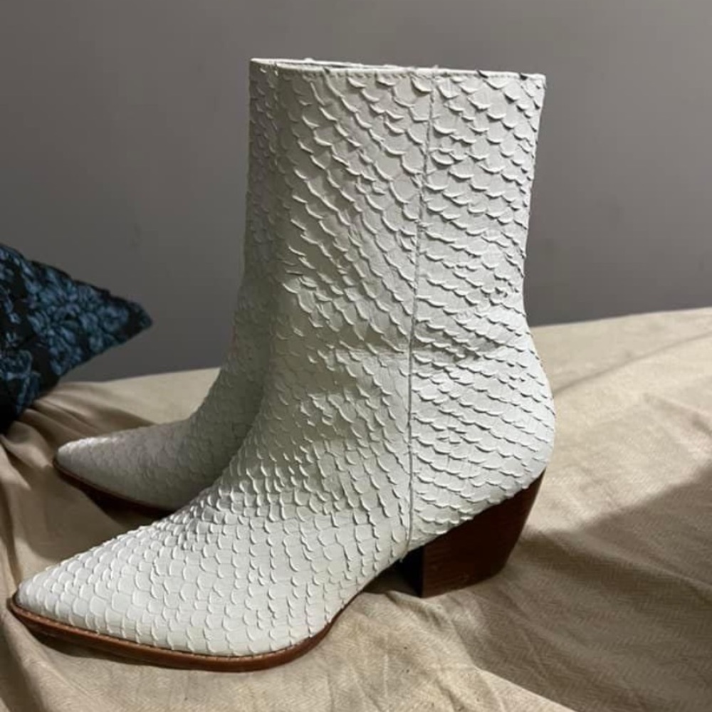 White Booties!